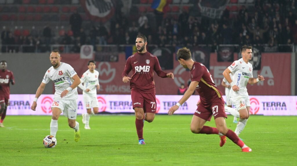 Imaginile victoriei FC Hermannstadt cu CFR Cluj. Galerie Foto