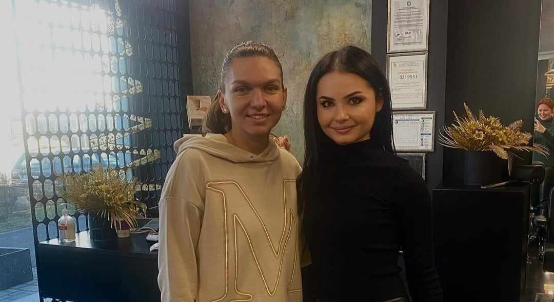 simona halep face revelionul la sibiu. sâmbătă a fost la un salon de înfrumusețare și a petrecut seara la un restaurant din centru (foto)