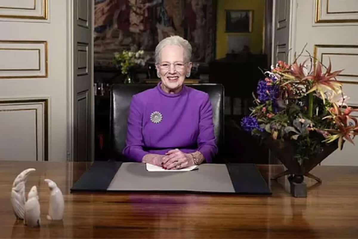 regina danemarcei își anunță abdicarea de la tron în mesajul de anul nou