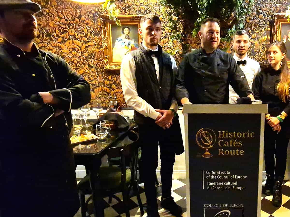 marius rafa, patronul primului local sibian din "historic cafés route”: "suntem foarte fericiţi că sibiul face parte din această rută prestigioasă!" (video)