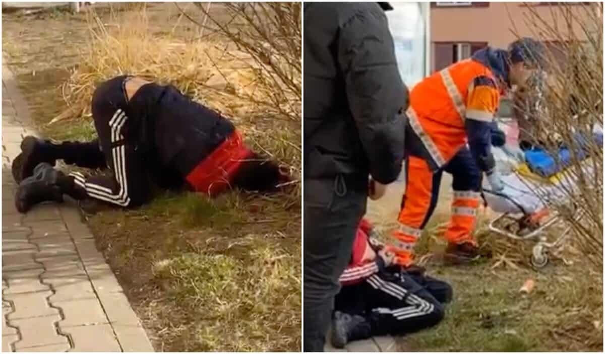 golan beat luat cu ambulanța de pe stradă din sibiu. i-a înjurat pe medici și a vrut să bată un pacient la urgențe (video)