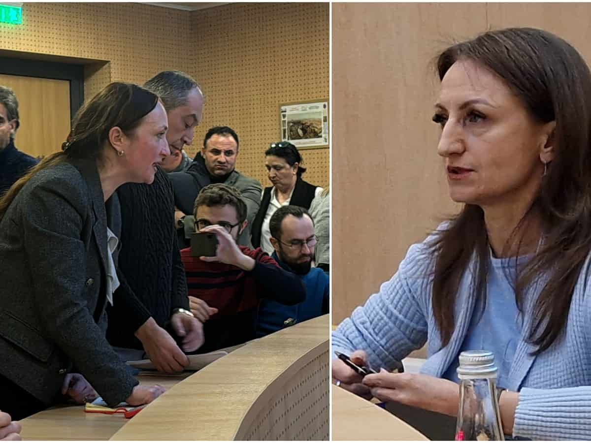 Ședință cu scântei la CJ Sibiu din cauza sindicaliștilor de la Filarmonică. Unul a început să țipe, iar liderul de sindicat i-a ținut trena. Daniela Cîmpean a plecat din sală! (video)