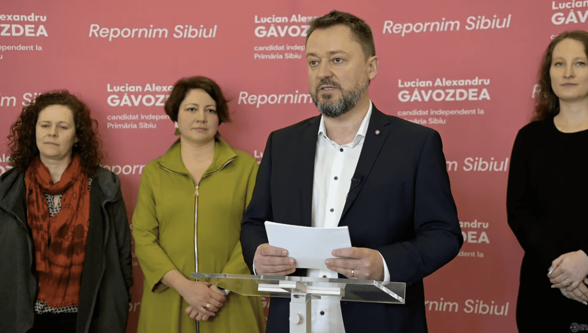 Platforma Civică Sibiu 24: Alexandru Găvozdea candidează ca independent pentru Primăria Sibiu. LIVE.