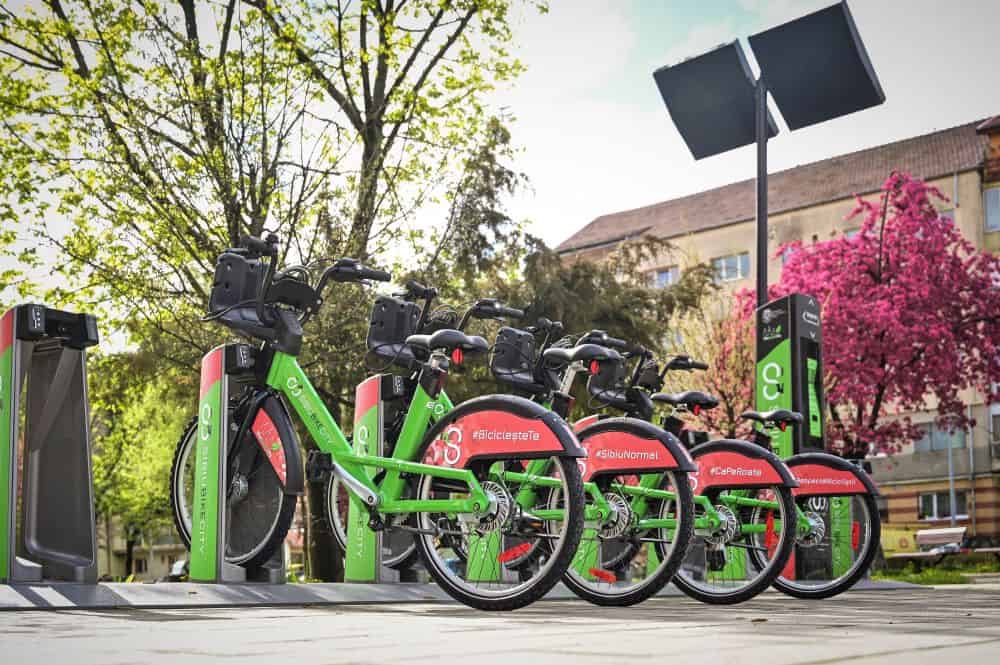 bicicletele sibiu bike city se întorc în oraș. vor putea fi închiriate începând din 15 martie