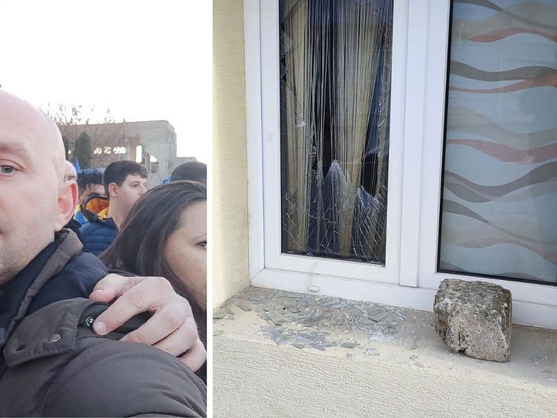casa vicepreședintelui aur cisnădie, vandalizată de persoane necunoscute. ciprian muntean: „am avut niște amenințări voalate” (video foto)