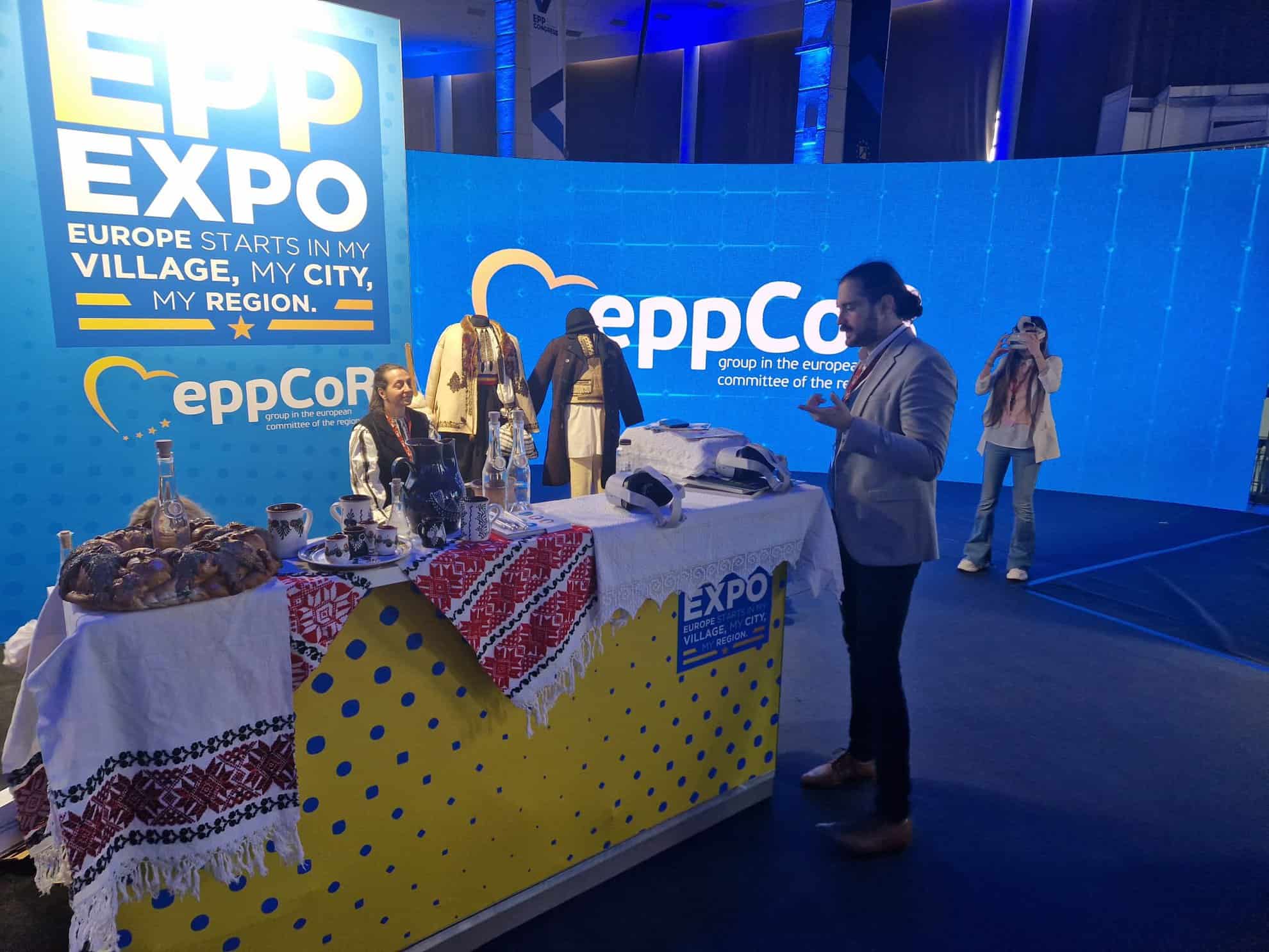 muzeul astra promovează valorile tradiționale la congresul partidului popular european de la romexpo. ciprian ștefan: ”o șansă foarte bine exploatată pentru noi” (foto)