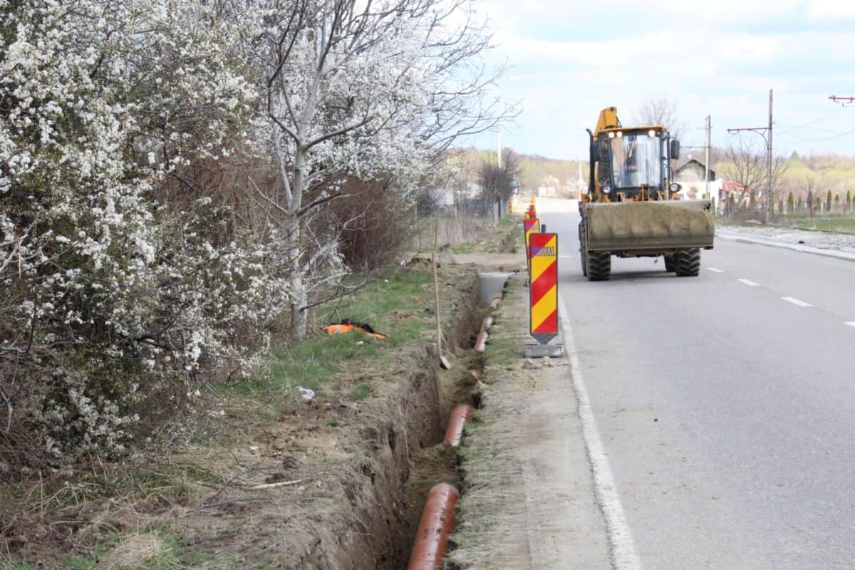 lucrările la pista de biciclete tropini -rășinari s-au reluat. investiția depășește de 6 milioane de lei (foto)