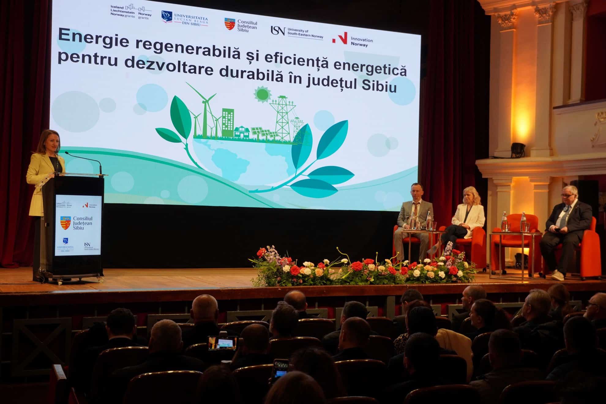 Rezultatele proiectului „Energie regenerabilă și eficiență energetică - pentru dezvoltarea durabilă în județul Sibiu”