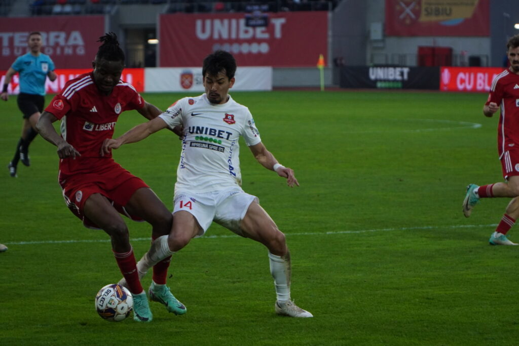 fc hermannstadt spulberă pe oțelul galați și mai speră la play-off. dublă pentru ianis stoica (foto video)