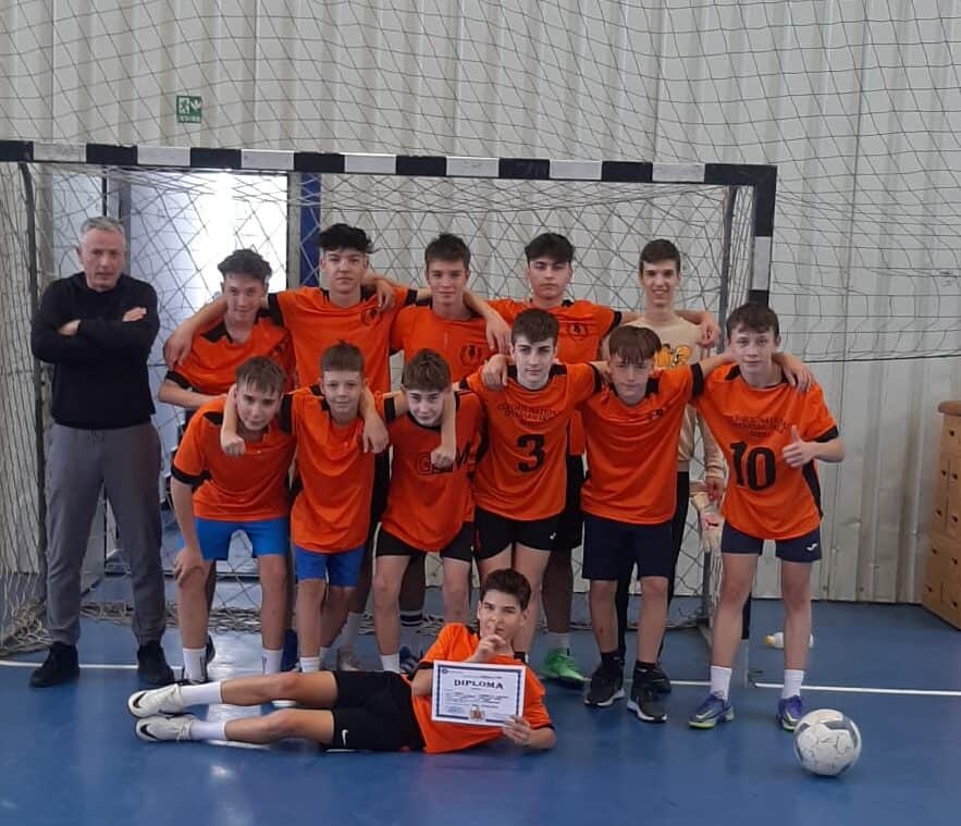 echipa colegiului național octavian goga, campioană județeană la fotbal băieți u 14. bogdan dobrescu: ”a fost o finală de neuitat” (foto video)