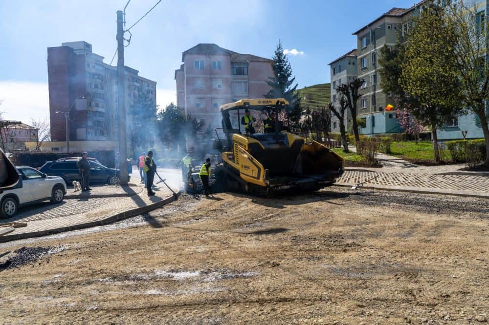 lucrări de refacere a sistemului rutier în cartierul gura câmpului din mediaș (foto video)