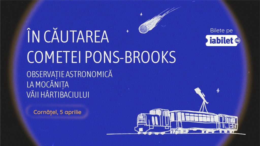 călătorie nocturnă cu mocănița pe valea hârtibaciului. pasagerii vor putea admira stelele cu telescoape profesionale