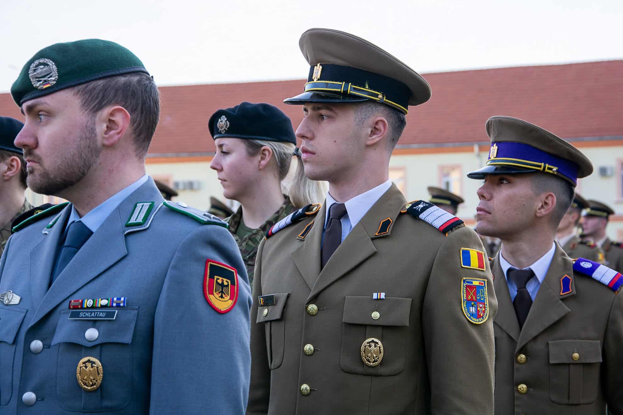 Viitori lideri militari s-au reunit la AFT Sibiu pentru Săptămâna Internațională a Studenților (foto)