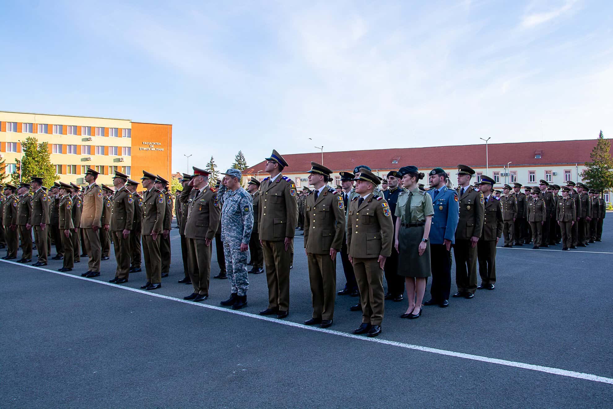 Viitori lideri militari s-au reunit la AFT Sibiu pentru Săptămâna Internațională a Studenților (foto)