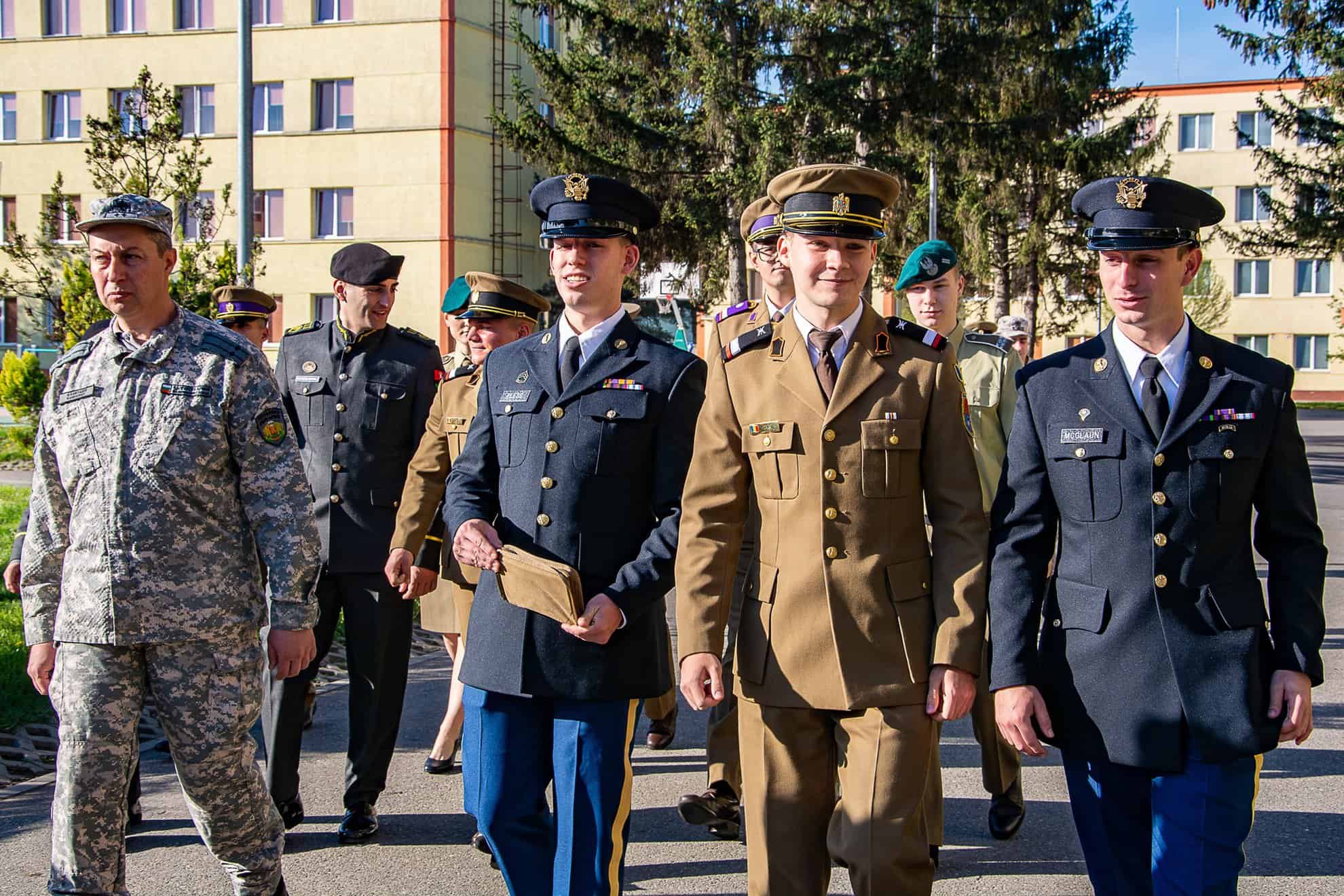 Viitori lideri militari s-au reunit la AFT Sibiu pentru Săptămâna Internațională a Studenților (foto)