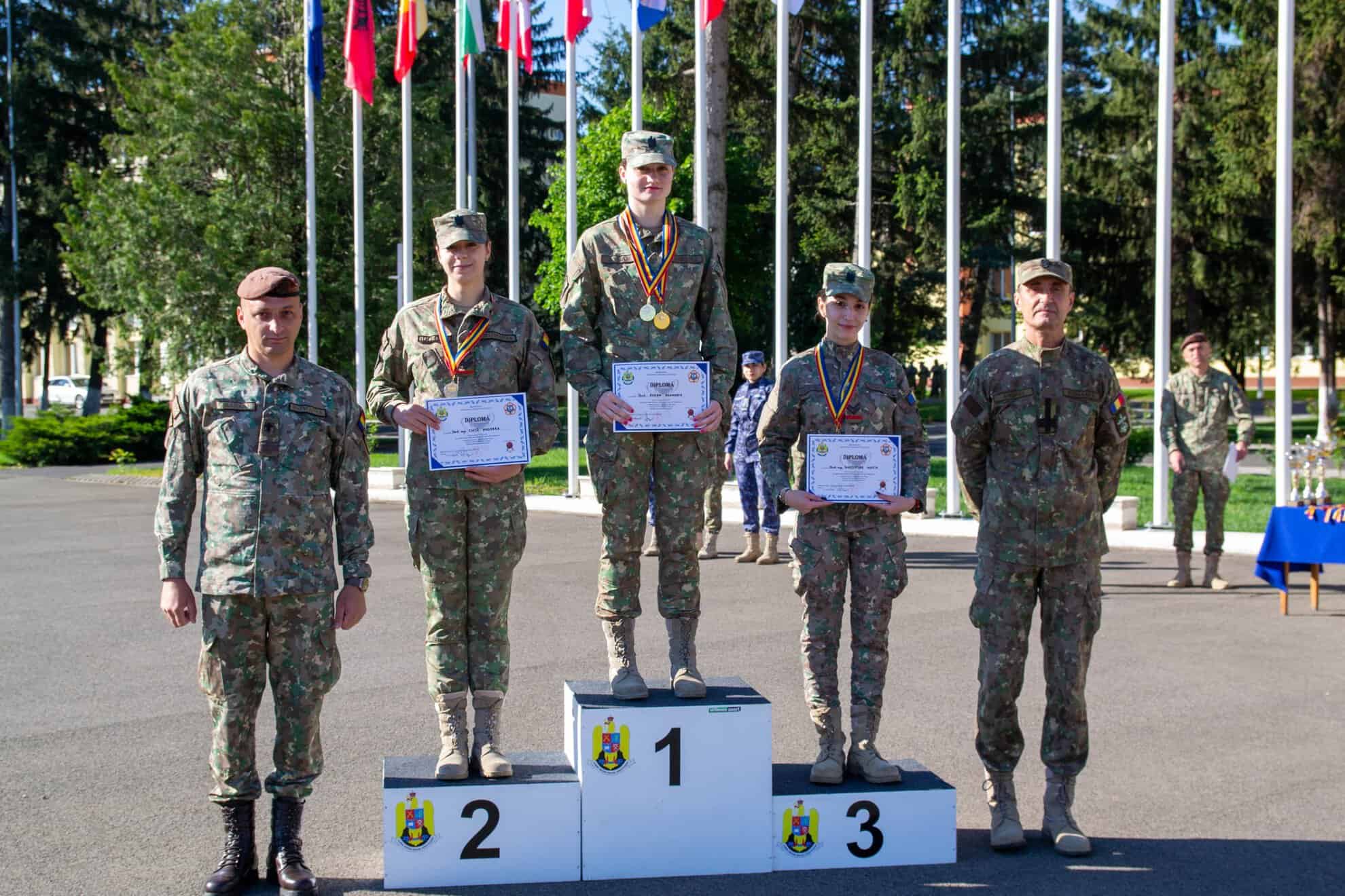 academia forțelor terestre sibiu, locul doi la campionatul militar de înot (foto)