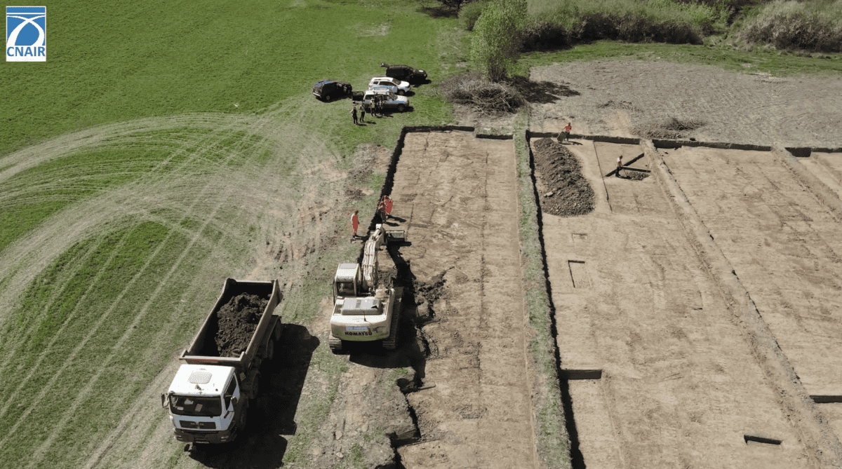 dezvăluiri arheologice pe autostrada sibiu - pitești în zona localității bârseștii de sus (video)