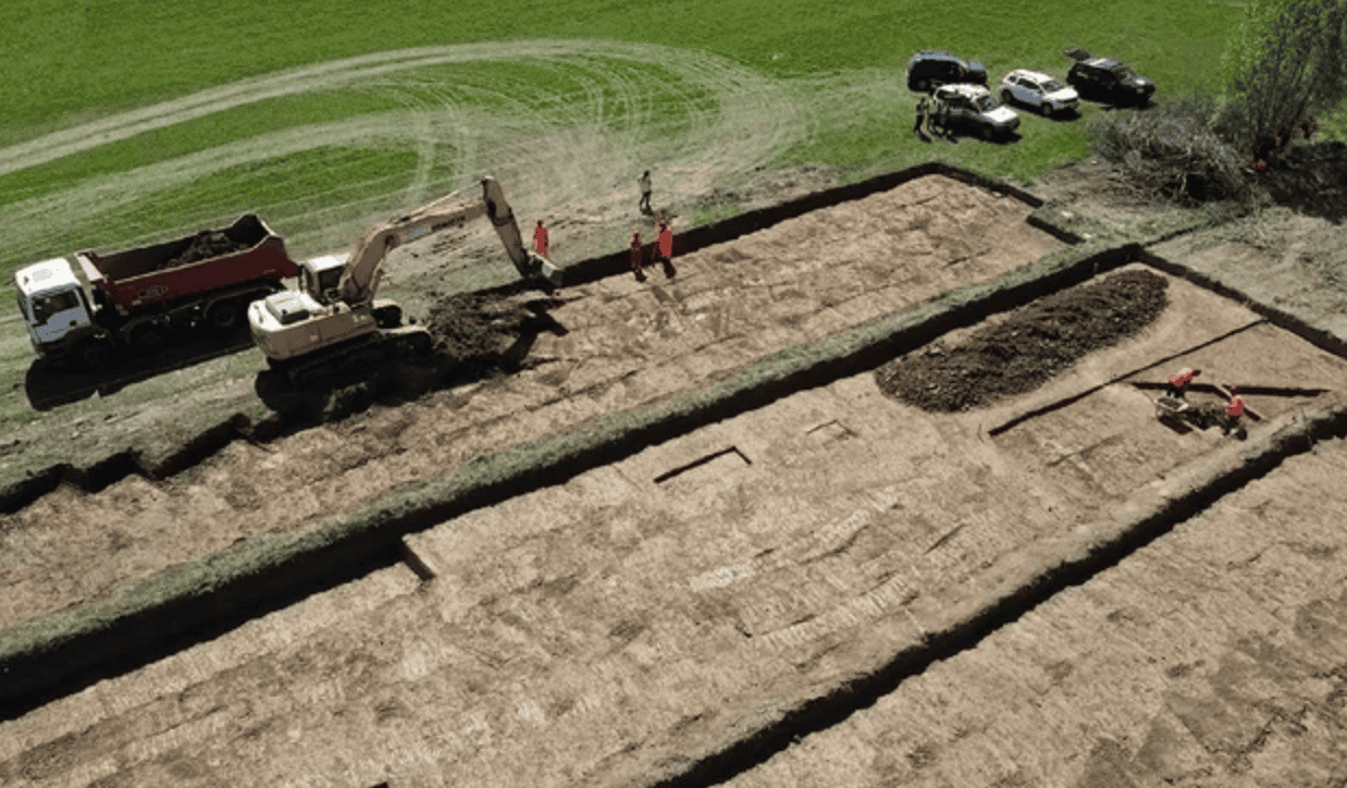 Descoperiri arheologice importante pe lotul Cornetu - Tigveni al autostrăzii Sibiu - Pitești (foto video)