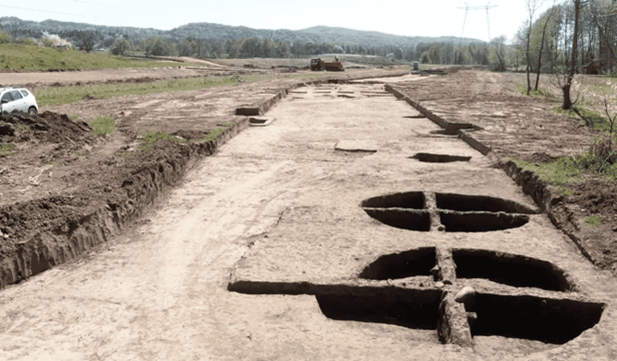 Descoperiri arheologice importante pe lotul Cornetu - Tigveni al autostrăzii Sibiu - Pitești (foto video)