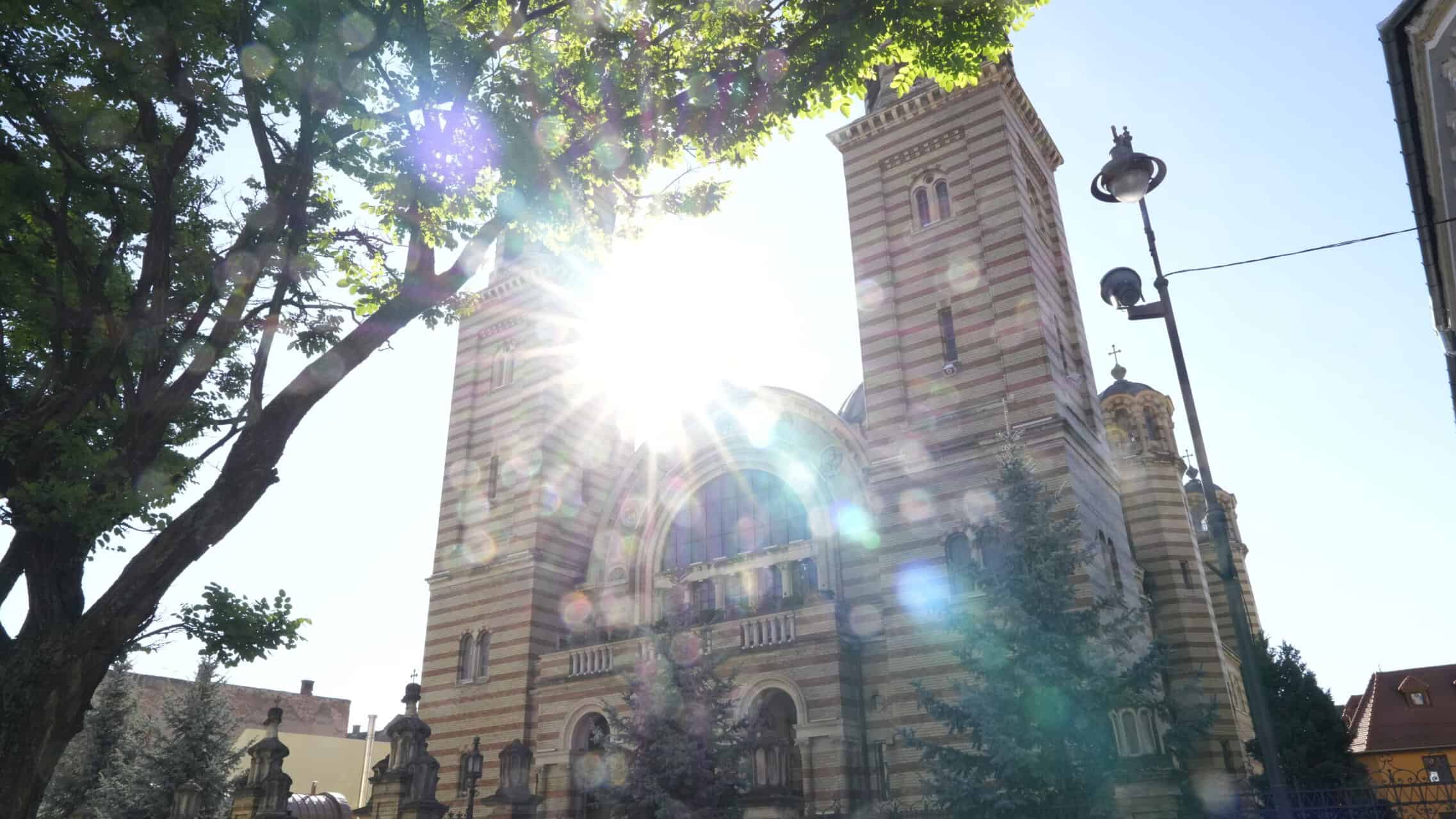 duminica floriilor la catedrala mitropolitana din sibiu. sfințire de ramuri de salcie și rugăciune pentru săptămâna patimilor (foto)