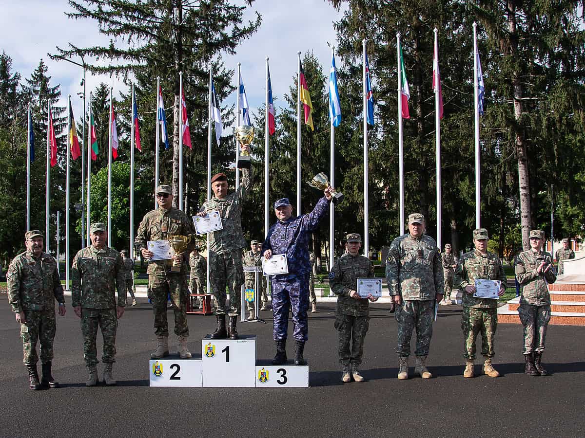 studenții de la aft sibiu pe podium la campionatul militar de pentatlon (foto)