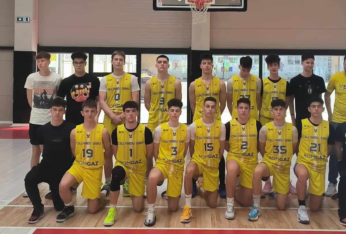 baschetbaliștii u 16 de la csu andu sibiu atacă în acest weekend calificarea la turneul final al campionatului național