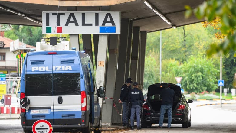 italia suspendă temporar acordul schengen și introduce controalele la frontieră