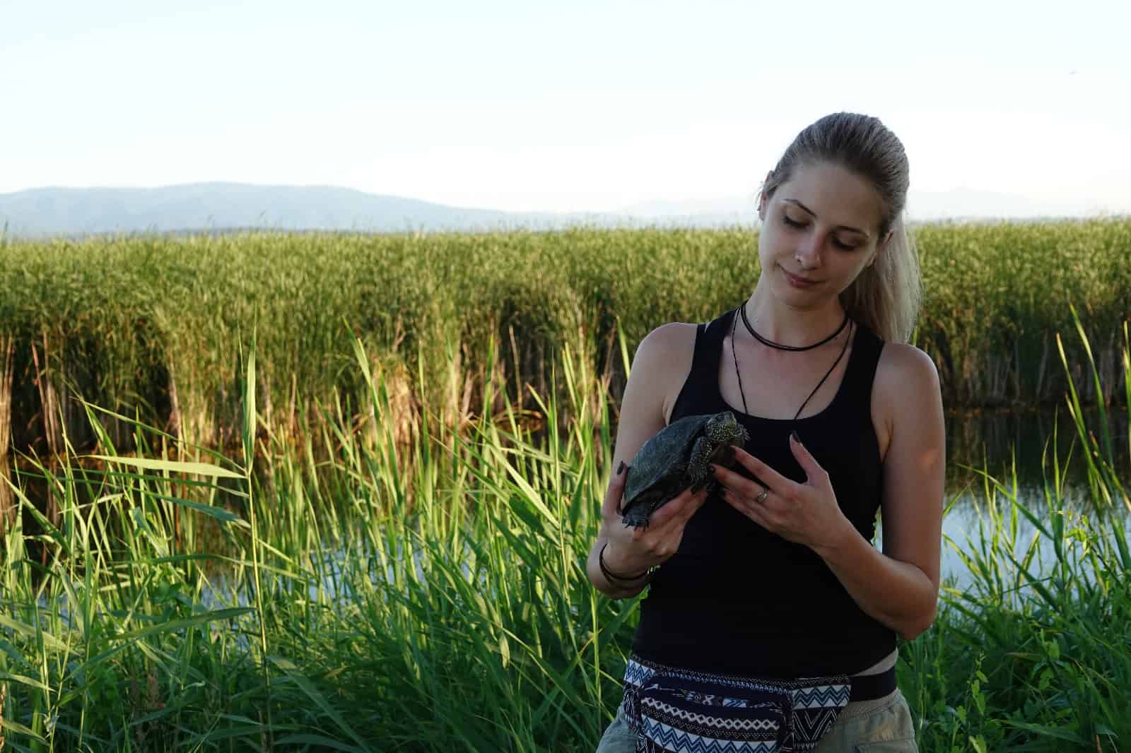 george și carina, medicii din sibiu care salvează broaște țestoase abandonate (foto video)
