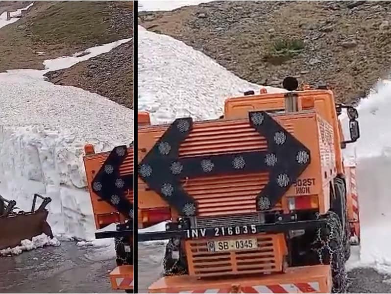 zăpadă de peste 4 metri pe transfăgărășan. drumarii se confruntă cu cea mai dificilă zonă (video)
