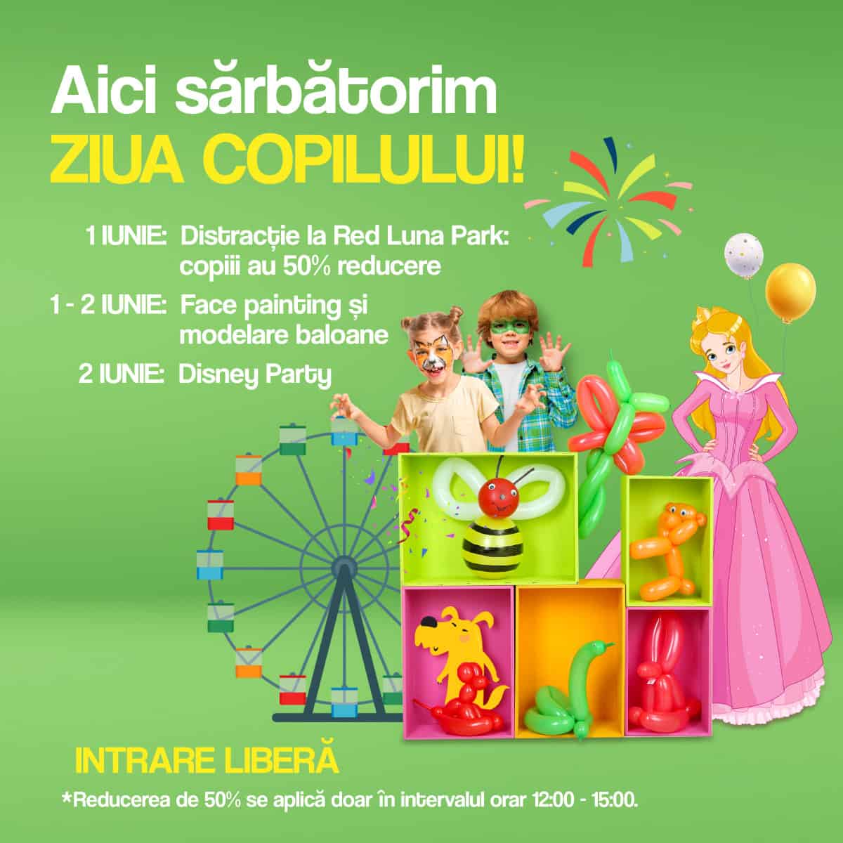 Shopping City Sibiu sărbătorește Ziua Internațională a Copilului