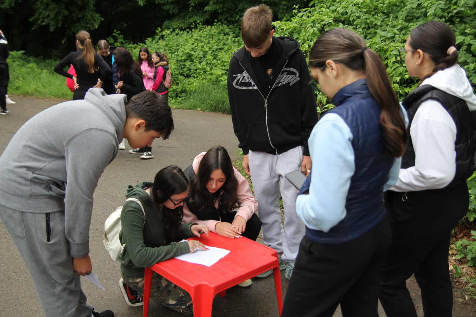elevii au devenit "supraviețuitori în labirint" la un concurs ecologic desfășurat la mediaș