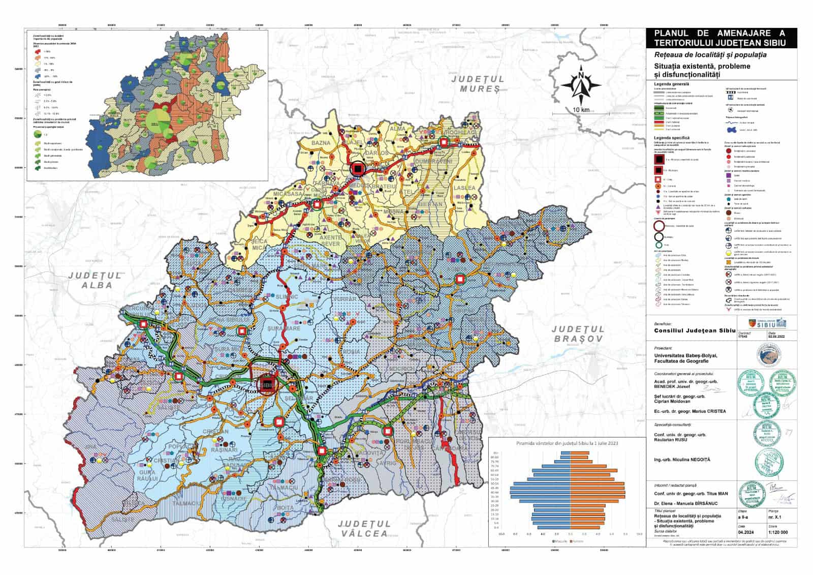 viziunea de dezvoltare teritorială a județului sibiu în următorii 10 ani. consiliul județean a publicat forma preliminară a patj