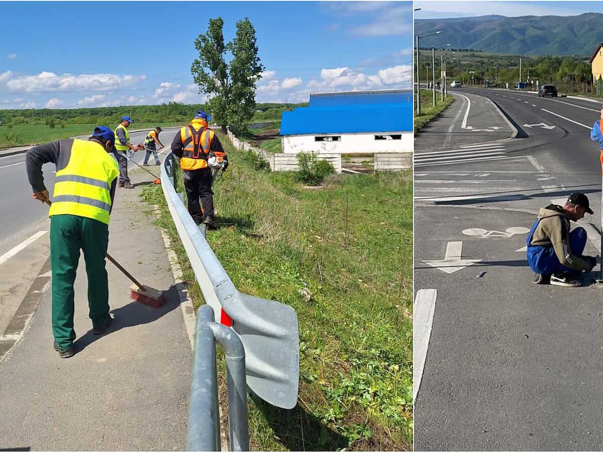 drumuri și poduri sibiu continuă reparațiile pe drumurile județene. va fi cosită vegetație, iar șanturile vor fi curățate