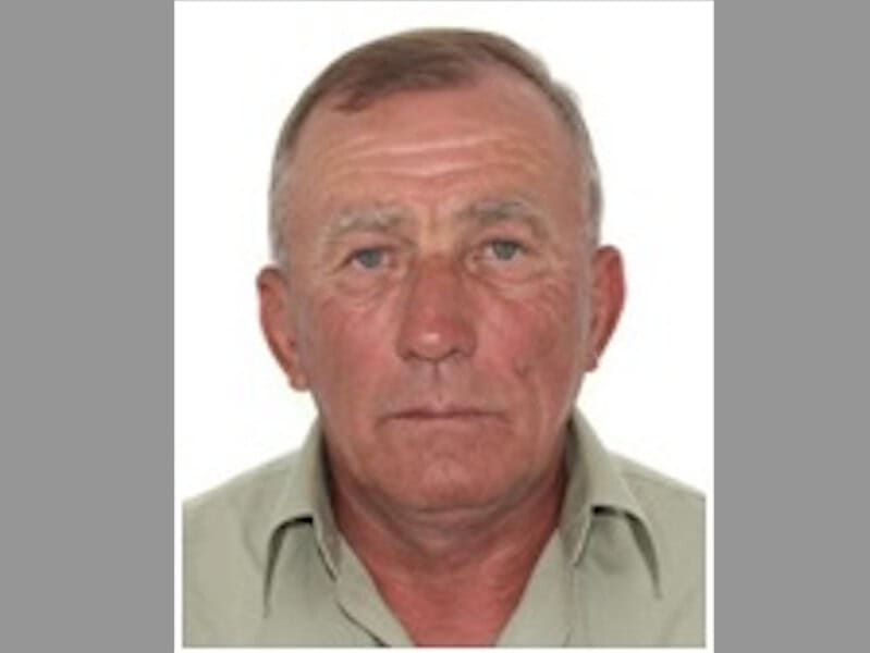 bărbat în vârstă de 62 de ani, dispărut din alțâna