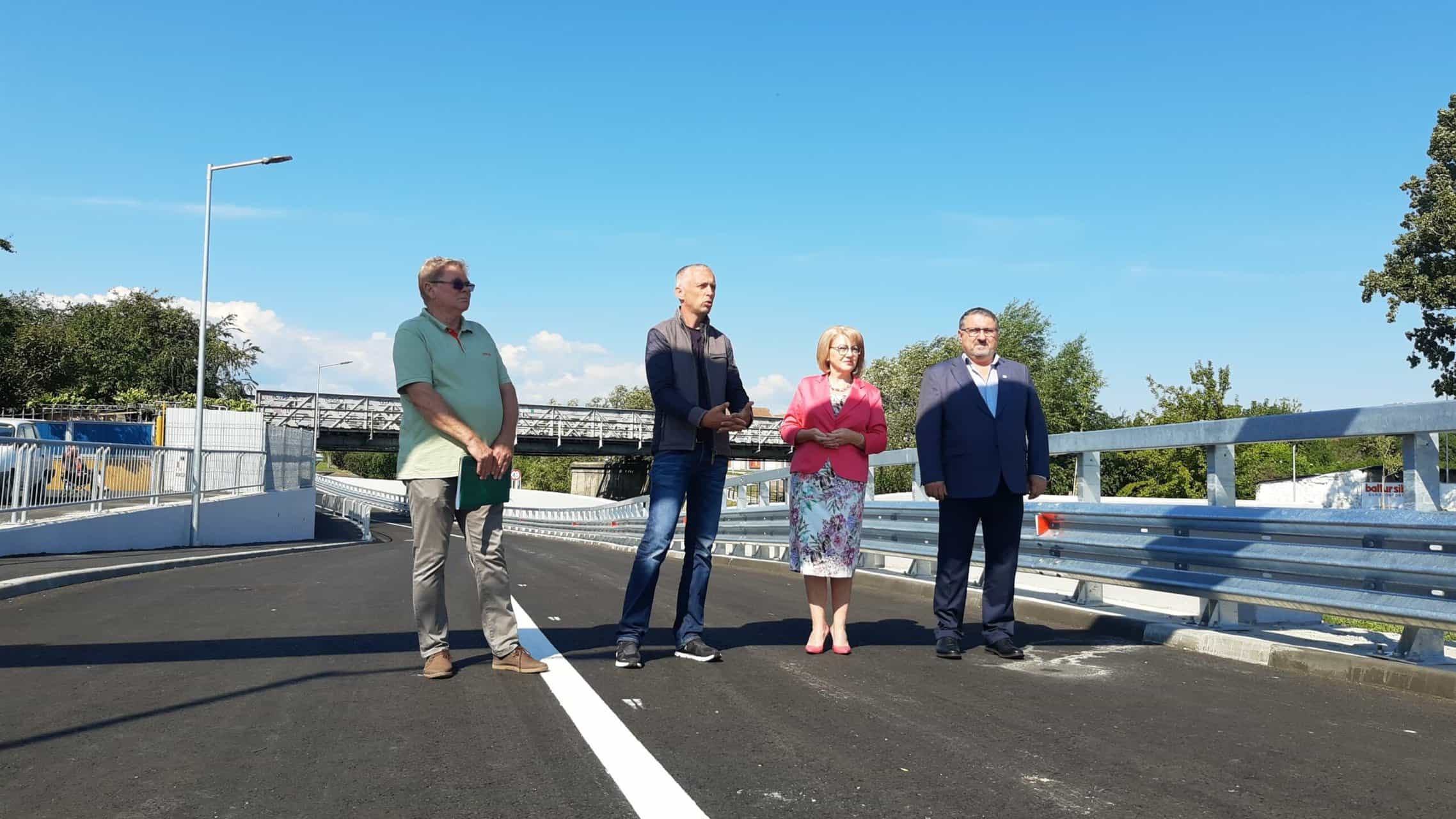 s-a redeschis traficul pe strada viitorului, iar sibienii din cartierul reșița si lazaret sunt cei mai fericiți (video foto)