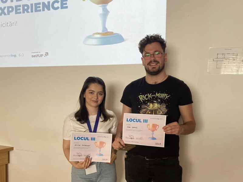 doi studenți din sibiu premiați pentru o idee de afaceri inedită la un concurs de la oradea