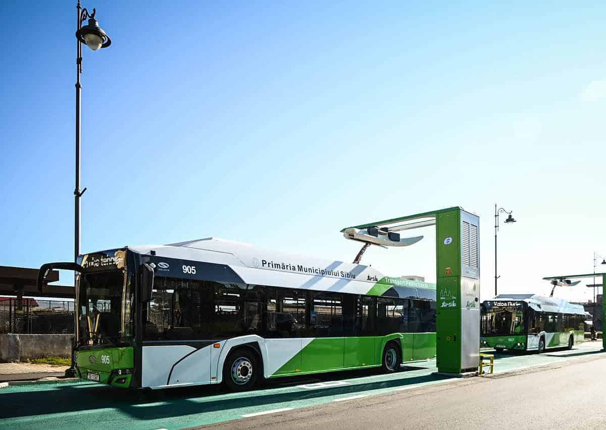 protocol nou pentru achiziția de autobuze electrice și stații de încărcare pentru viitoarea zonă metropolitană a sibiului