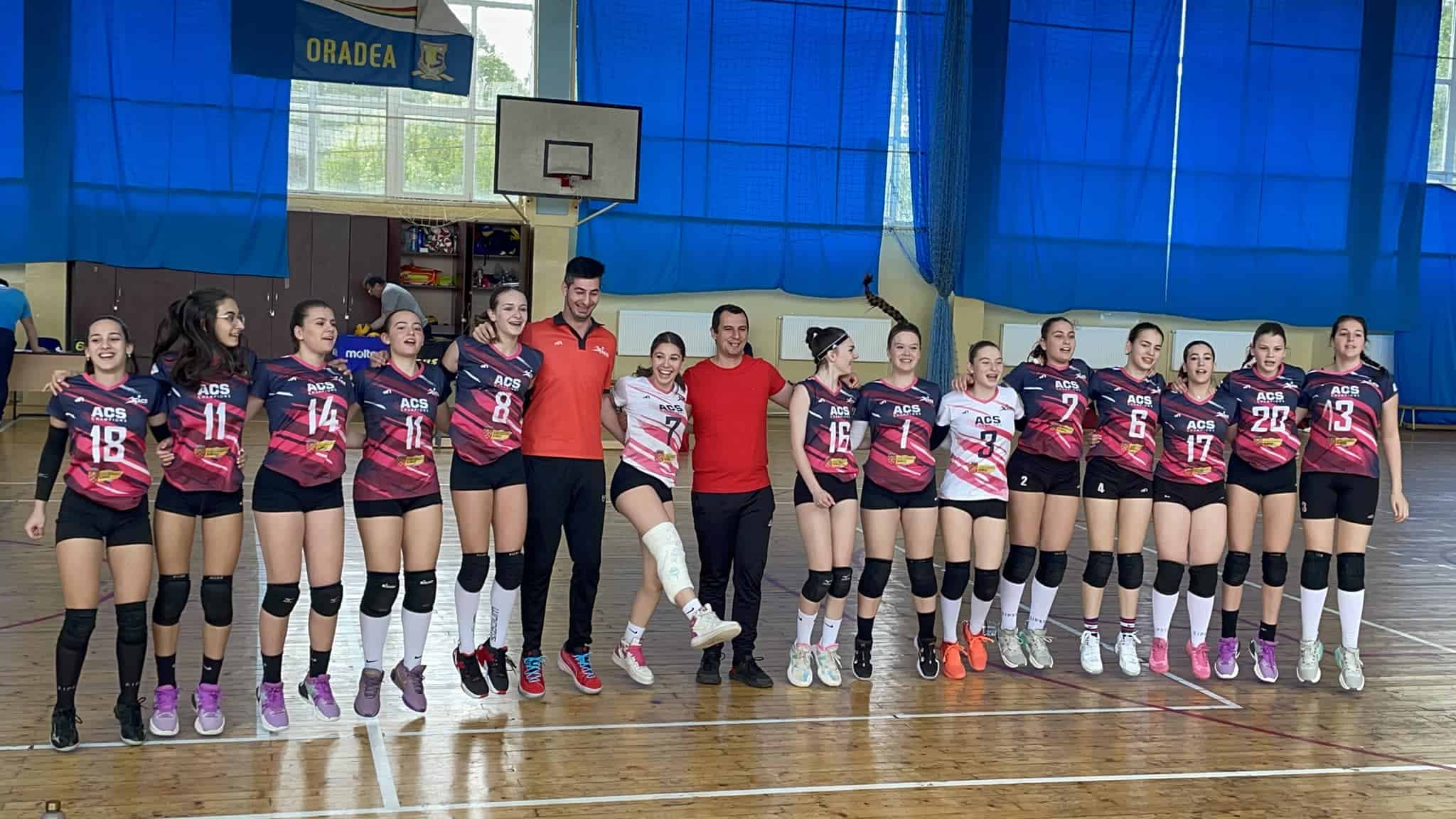 Voleibalistele de la Champions Sibiu, au pierdut pierdut finala mică la Turneul Final U 15