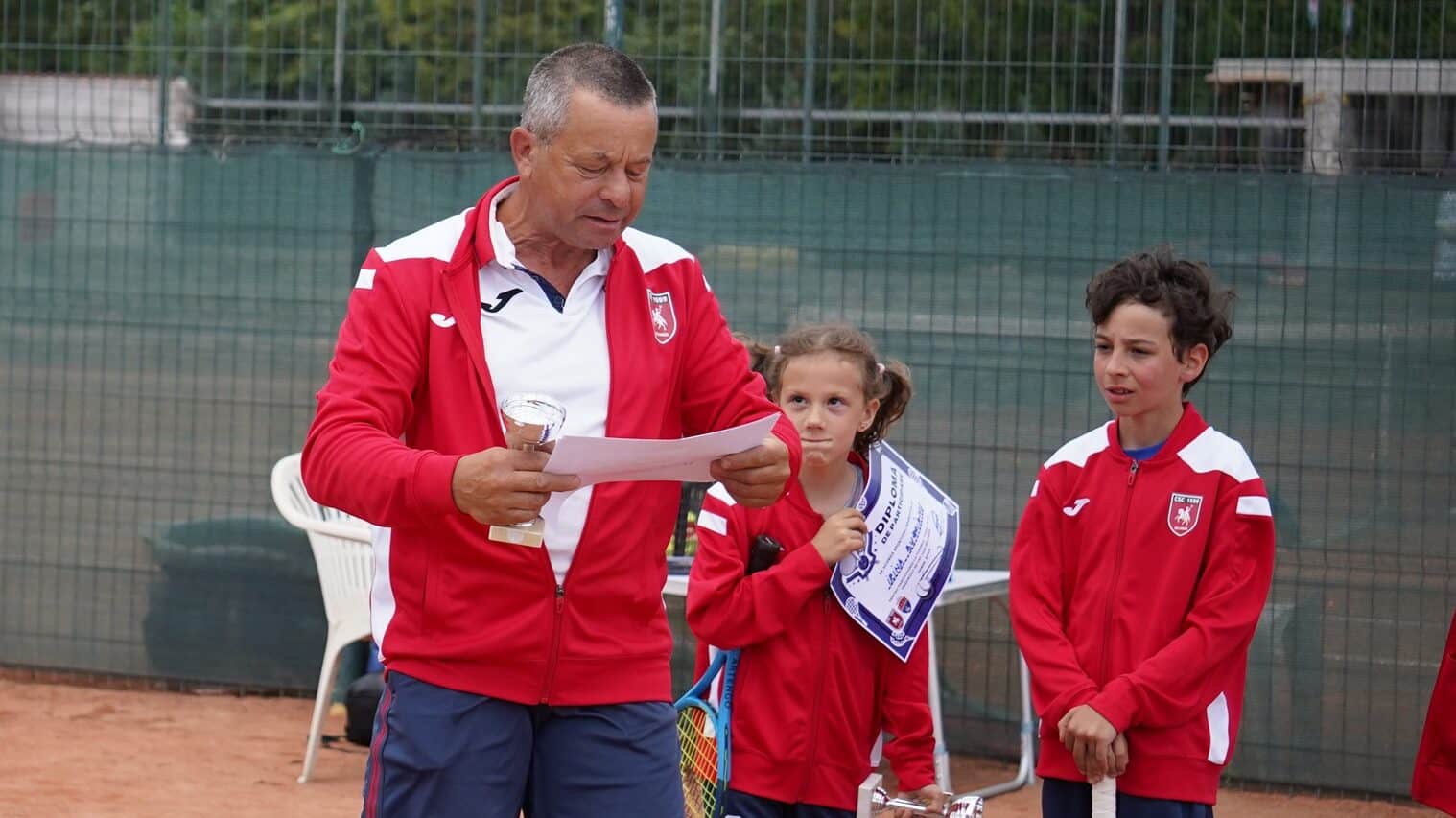 concurs de tenis la csc șelimbăr cu copiii din cadrul clubului
