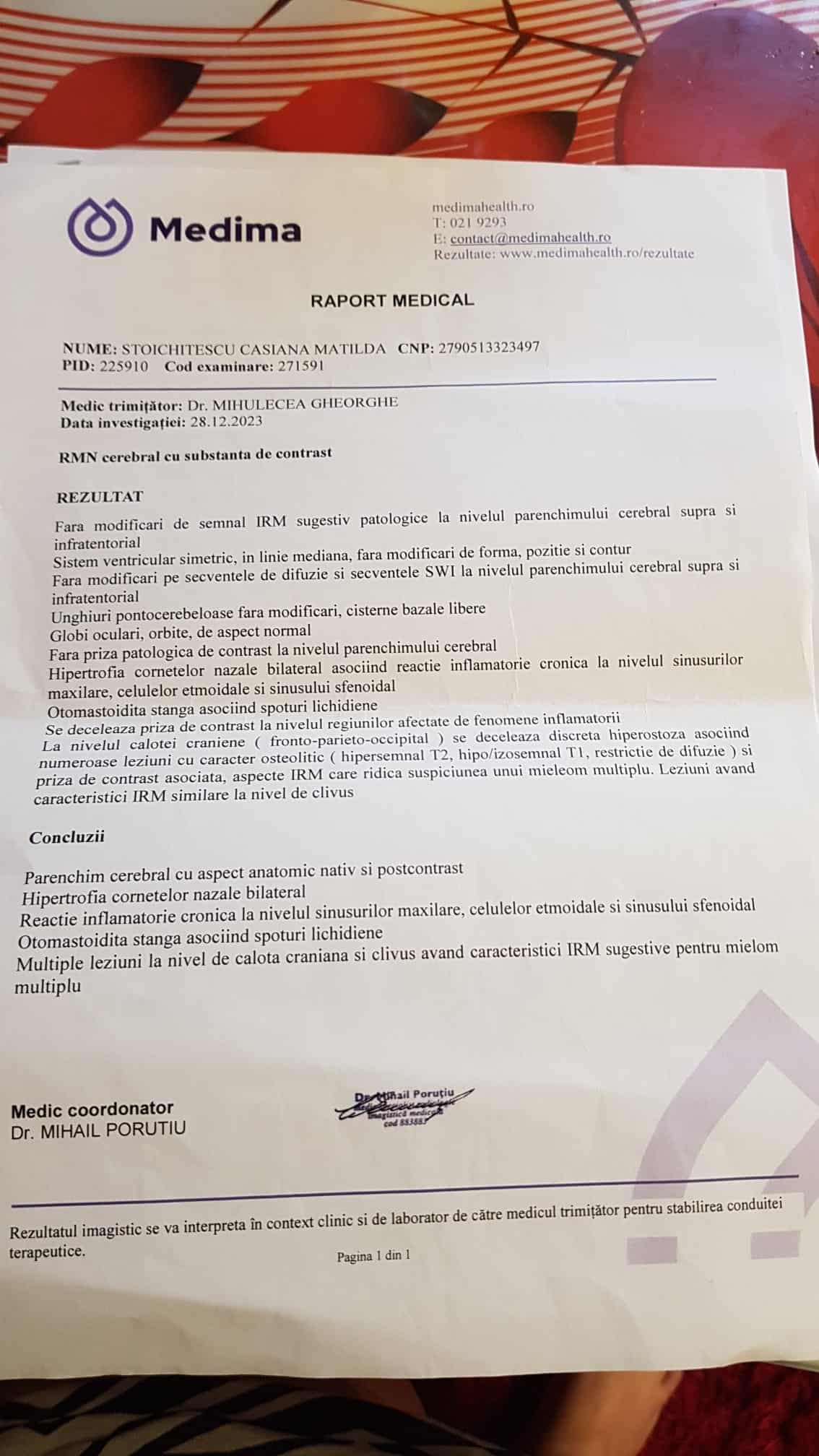 o sibiancă bolnavă de cancer acuză medicii de la upu că au ignorat-o pentru că „nu mai au ce să-i facă”