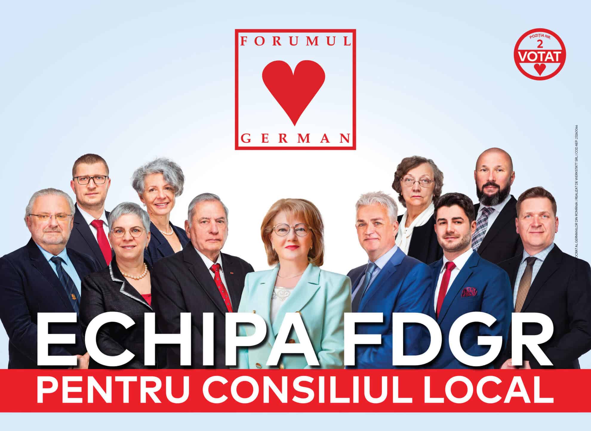 echipa fdgr, poziția 2 pe buletinele de vot. duminică alegeți viitorul orașului nostru!