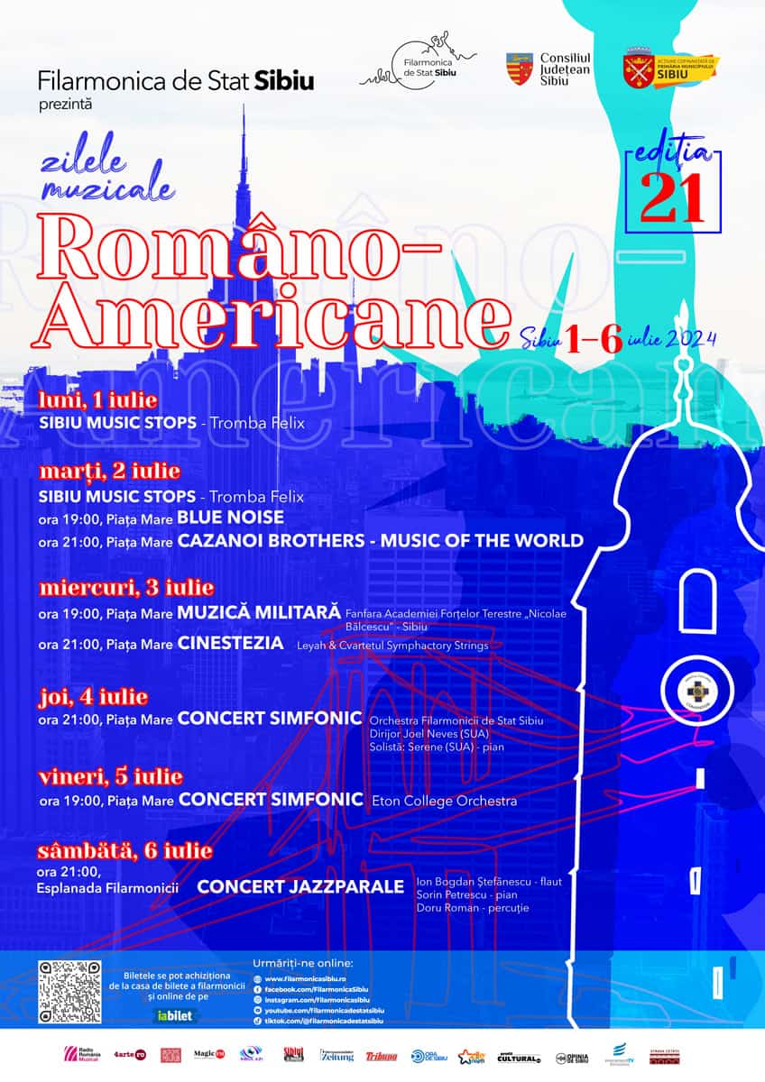 o nouă ediție a festivalului zilele muzicale româno-americane începe luni