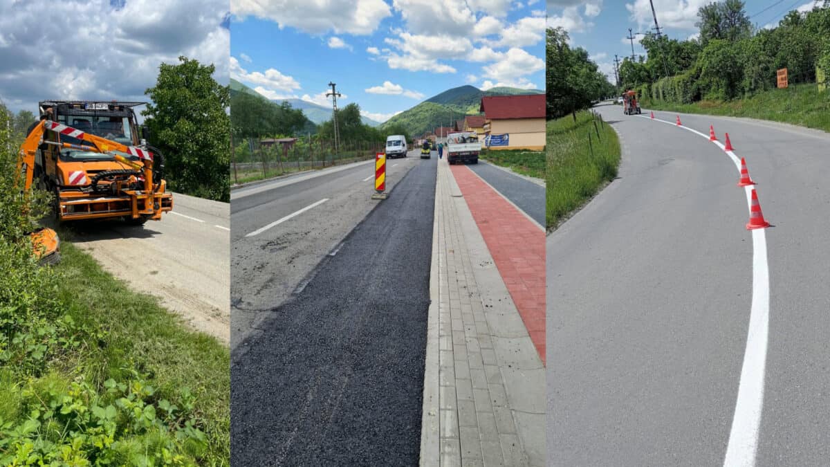 ce s-a făcut pe drumurile din județul sibiu și ce urmează între 03.06.2024 - 07.06.2024.