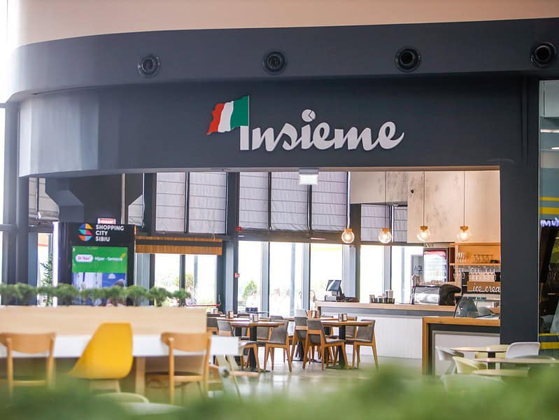 restaurantul cu specific italian, insieme, se redeschide în shopping city sibiu