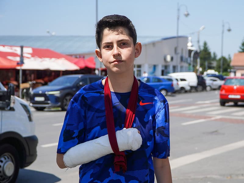 povestea băiatului de 14 ani din sibiu care și-a salvat prietenul de la înec. matei vrea să devină “erou” de meserie (foto video)