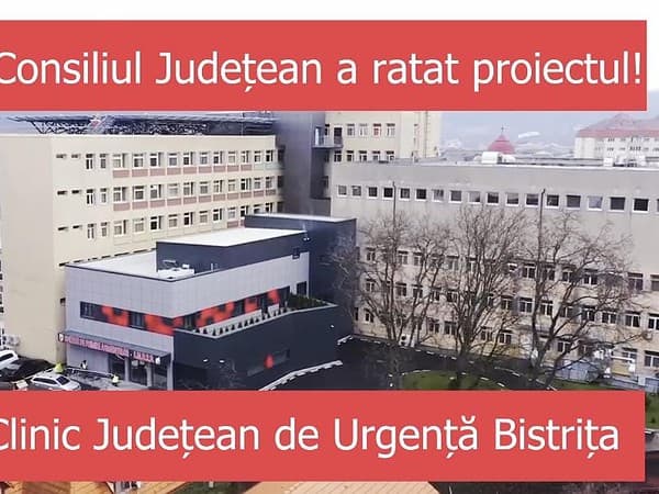 bogdan trif: ”noul spital județean sibiu nu s-a făcut, cel de la bistrița-năsăud s-a realizat”