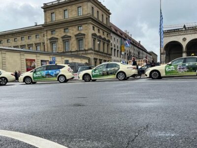 peste 600 de taxiuri colantate vor promova românia în timpul euro 2024 (foto)