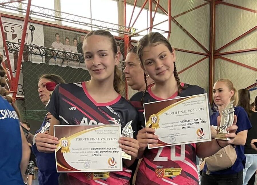 două junioare de la champions sibiu, convocate la balcaniada u 16