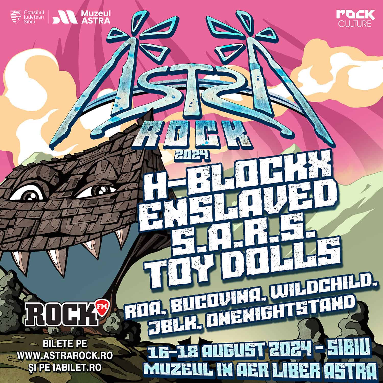 astra rock aduce enslaved, r.o.a., bucovina și alte trupe de top într-un festival de trei zile la sibiu