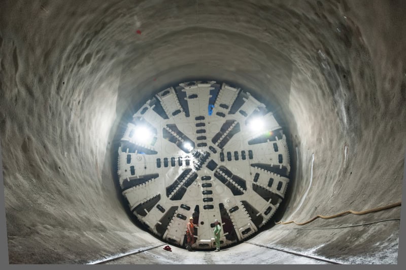 cel mai lung tunel de pe autostrada sibiu-pitești va fi forat cu o "cârtiță" tbm (video)